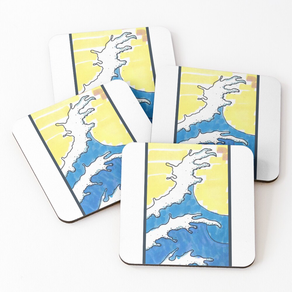 Item preview, Coasters (Set of 4) designed and sold by Hermanitos.