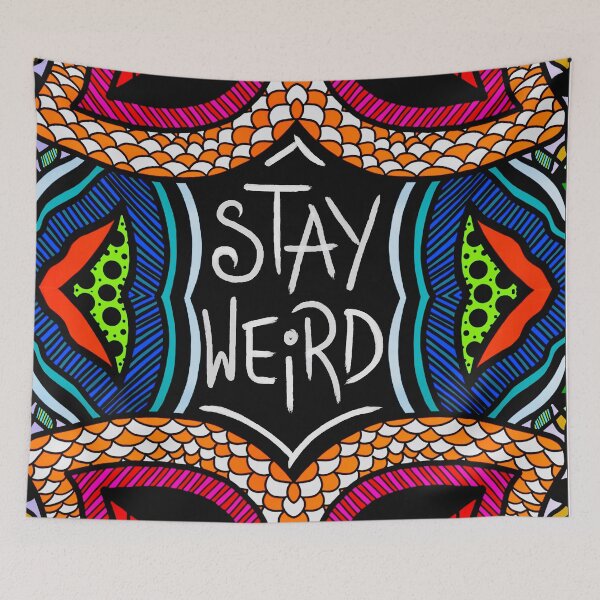 Item preview, Stay Weird Doodle designed and sold by doodlebopshop.