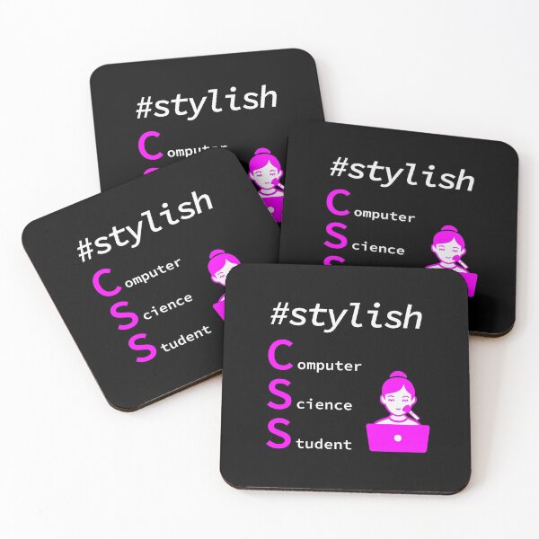 Item preview, Stylish Girl Computer Science Student, Programmer, Software Engineer, Programming Humor, HTML designed and sold by Max-Wear.