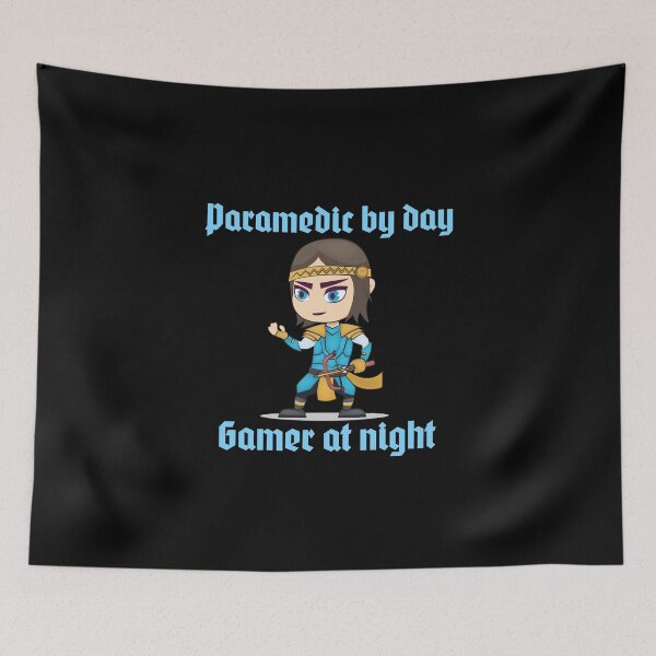 Item preview, Paramedic by day gamer by night designed and sold by JustSaiyan1.