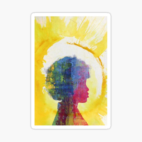 Aperçu de l'œuvre Femme Énergie Solaire créée et vendue par Elena Ray.