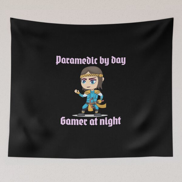 Item preview, Paramedic by day gamer by night designed and sold by JustSaiyan1.