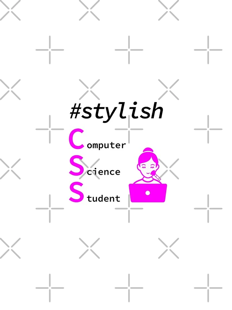 Thumbnail 4 of 4, Samsung Galaxy Phone Case, Stylish Girl Computer Science Student, Programmer, Software Engineer, Programming Humor, HTML, Light designed and sold by Max-Wear.