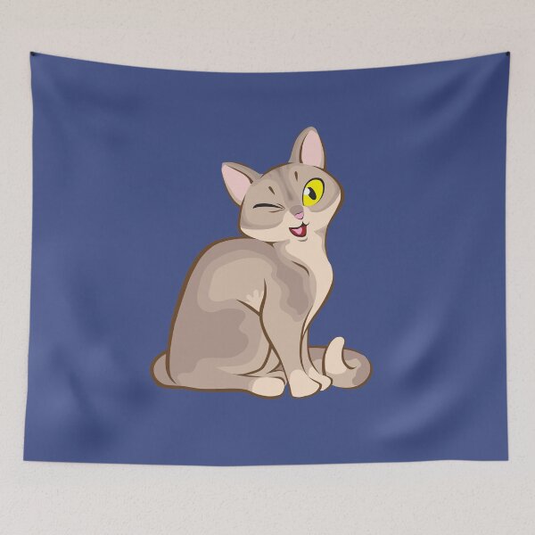 Item preview, Winking Cat designed and sold by AmberleeCraftin.
