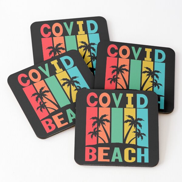 Item preview, Visit Sunny Covid Beach Funny Pandemic  designed and sold by LeGND.