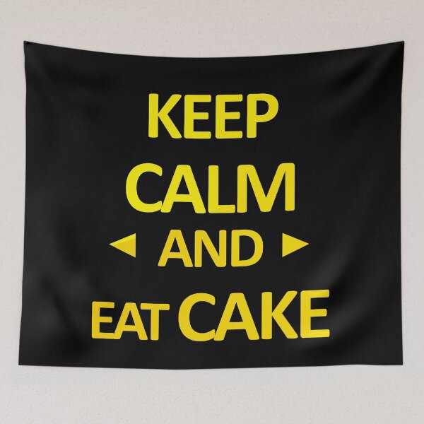 Item preview, Keep Calm And Eat Cake designed and sold by askarne.