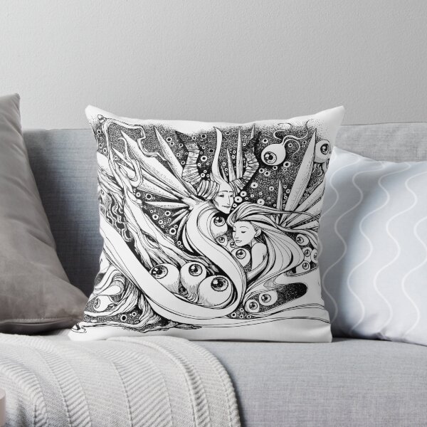 Maleficent Throw Pillow