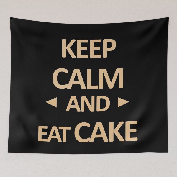 Item preview, Keep Calm And Eat Cake designed and sold by askarne.