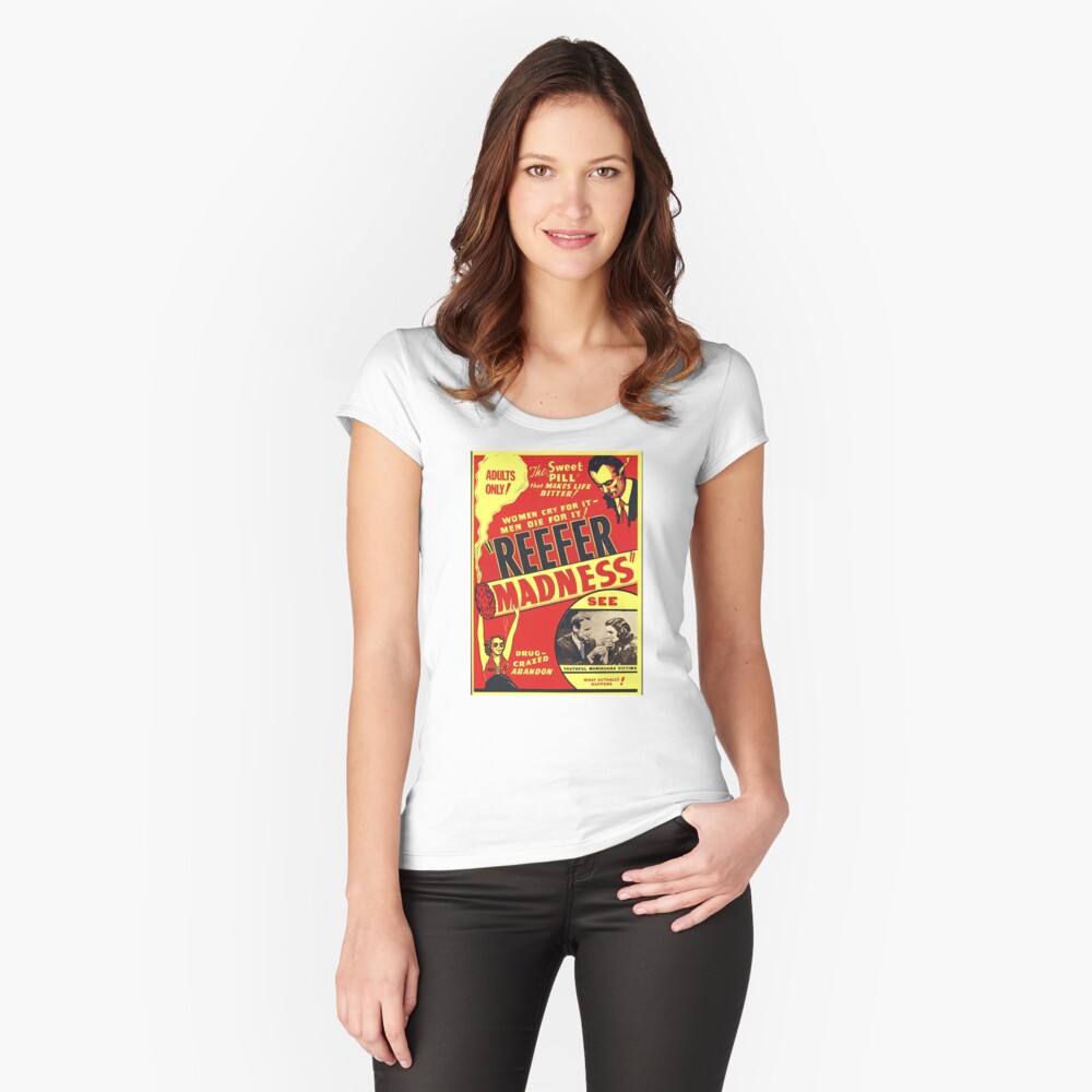 Item preview, Fitted Scoop T-Shirt designed and sold by StrainSpot.