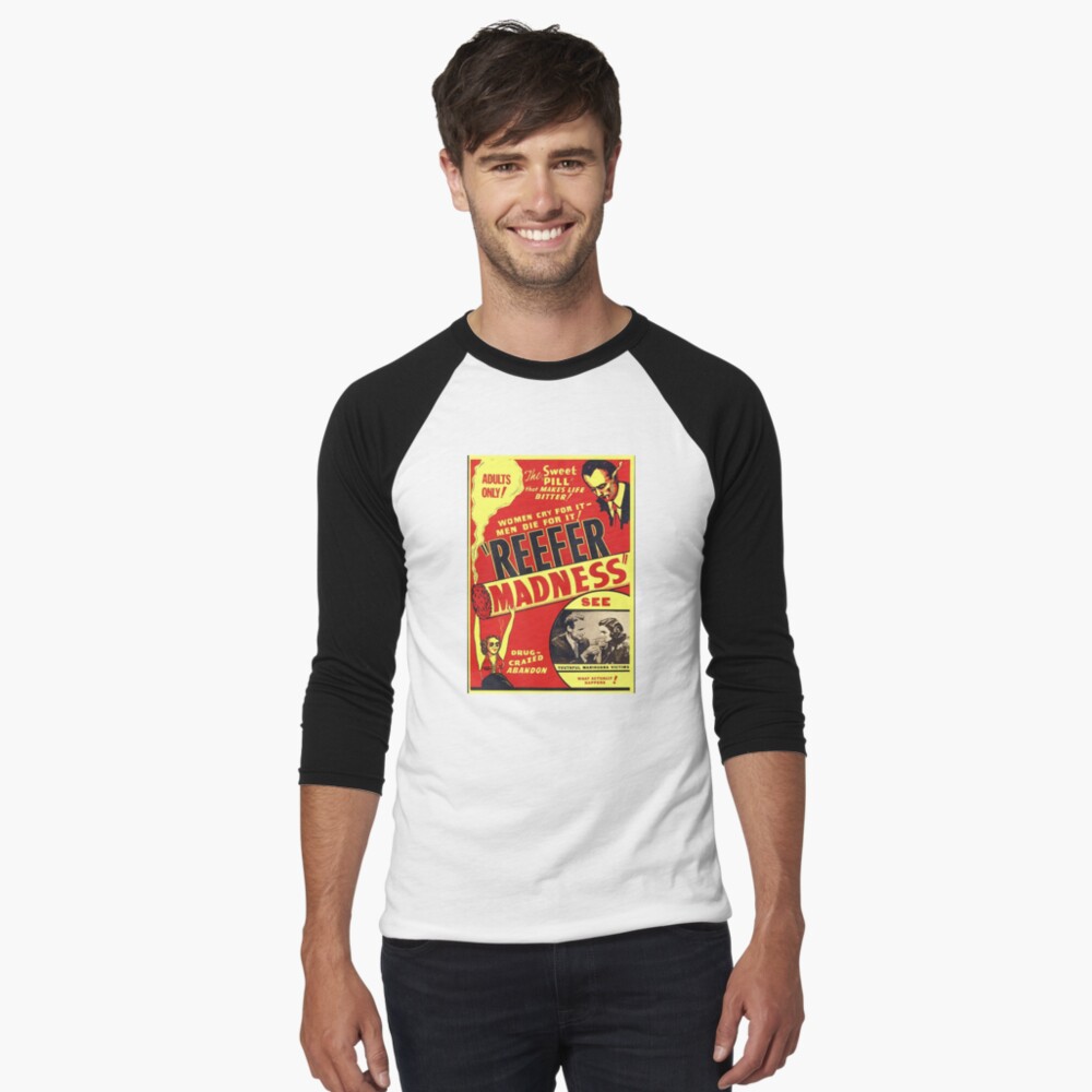 Item preview, Baseball ¾ Sleeve T-Shirt designed and sold by StrainSpot.