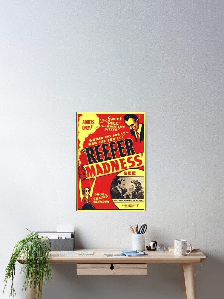 Thumbnail 2 of 3, Poster, Reefer Madness designed and sold by StrainSpot.