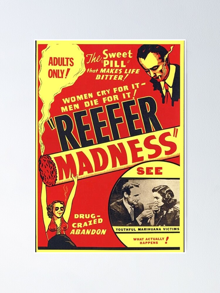 Thumbnail 1 of 3, Poster, Reefer Madness designed and sold by StrainSpot.