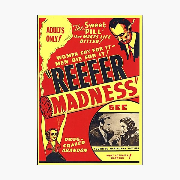 Item preview, Reefer Madness designed and sold by StrainSpot.