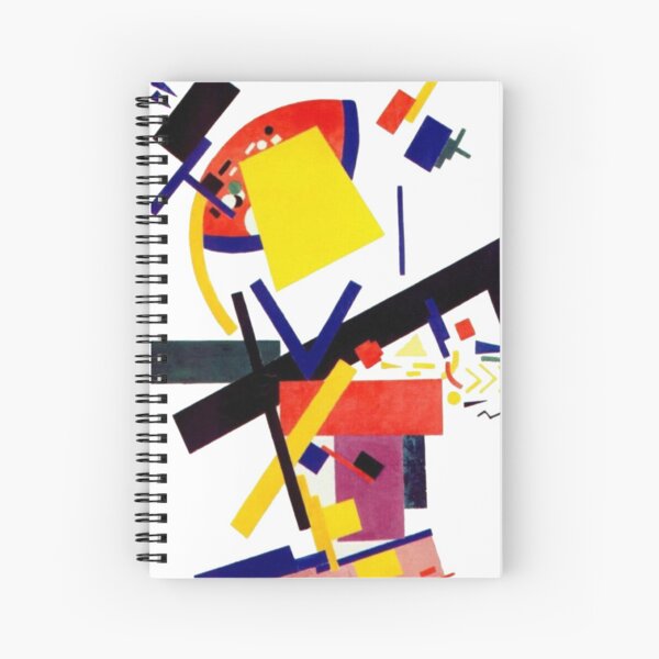 Супрематизм: Kazimir Malevich Suprematism Work Spiral Notebook
