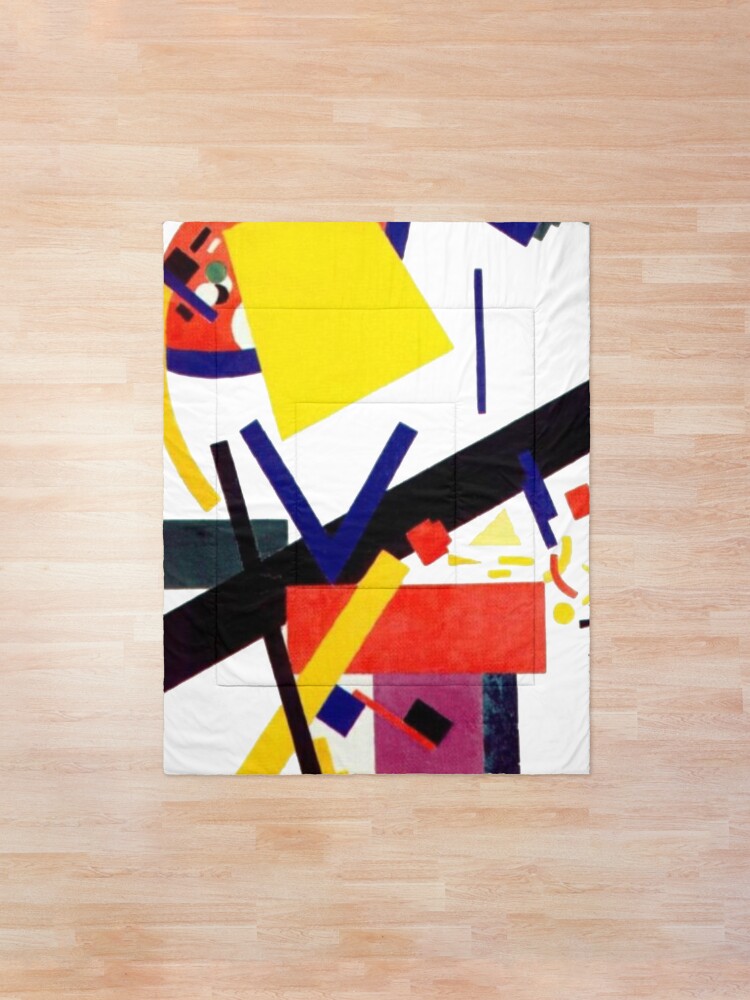 Alternate view of Супрематизм: Kazimir Malevich Suprematism Work Comforter