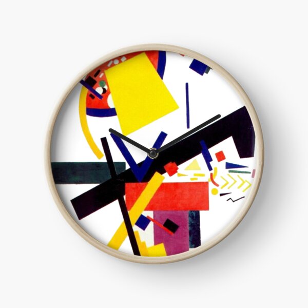 Супрематизм: Kazimir Malevich Suprematism Work Clock