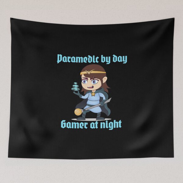 Item preview, Paramedic by day gamer by night designed and sold by JustSaiyan1.