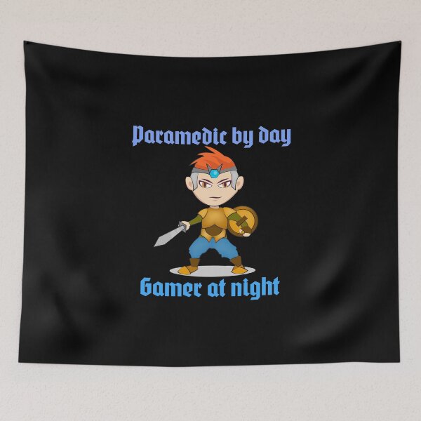 Item preview, Paramedic by day gamer by night designed and sold by JustSaiyan1.
