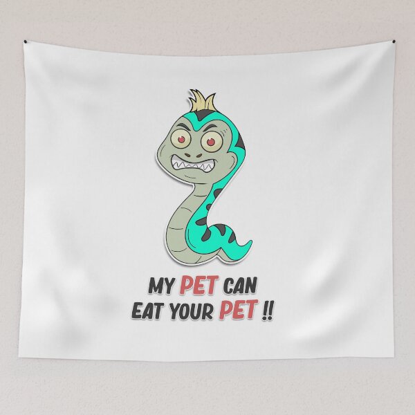 Item preview, Little bad snake, my pet can eat your pet designed and sold by creativedane.