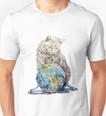 Our feline deity shows restraint Unisex T-Shirt