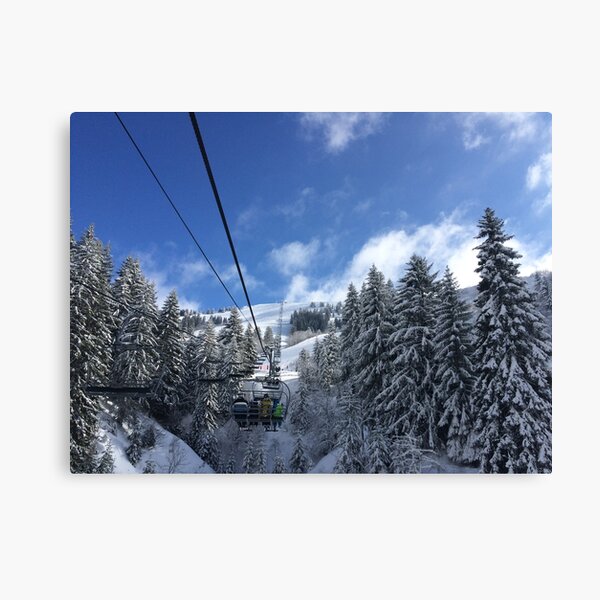 Item preview, Mountain view from a ski lift designed and sold by RumRagephotos.