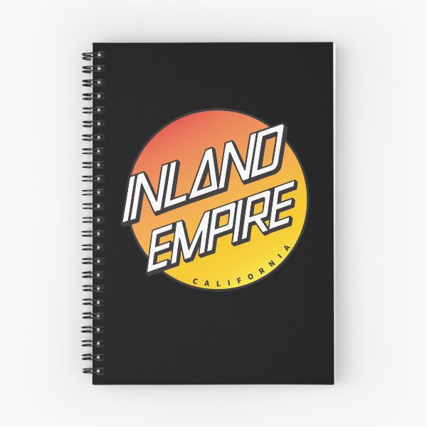 Item preview, Inland Empire California "SKATE" white text and sunset circle logo design travel designed and sold by Designs-Life.