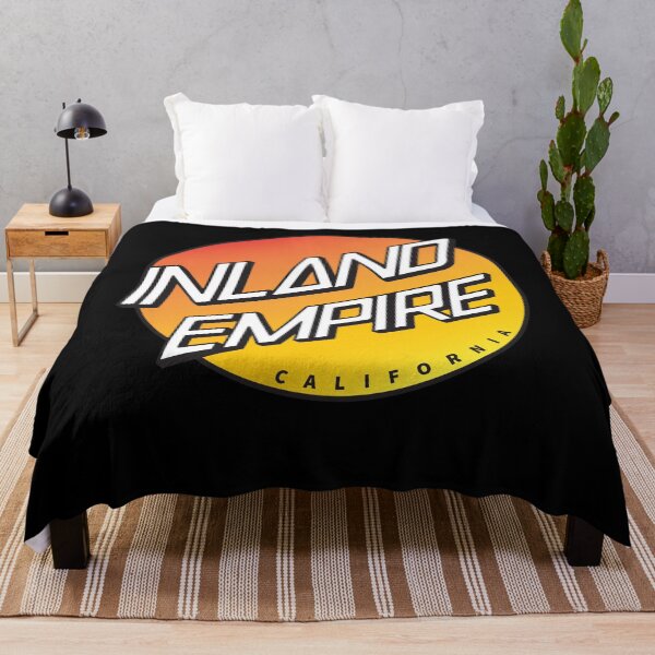 Item preview, Inland Empire California "SKATE" white text and sunset circle logo design travel designed and sold by Designs-Life.