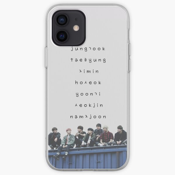 BTS phone case #12 iPhone Soft Case