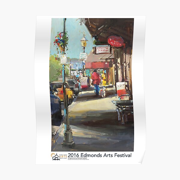 "2016 Edmonds Arts Festival Poster, Print, or Art Board" Poster for