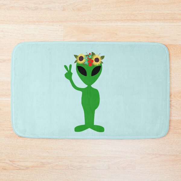 Item preview, The Peaceful Alien designed and sold by Mandala Soul.