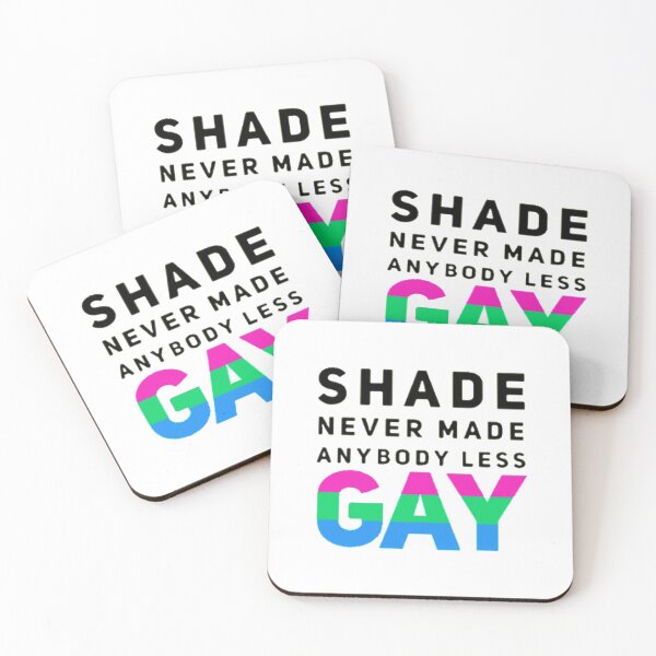 Item preview, Shade Never Made Anybody Less Ply (White) designed and sold by UnicornPeeps.