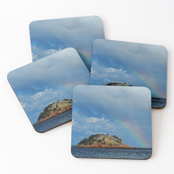 Item preview, Rainbow sea landscape blue sky designed and sold by Schuva.