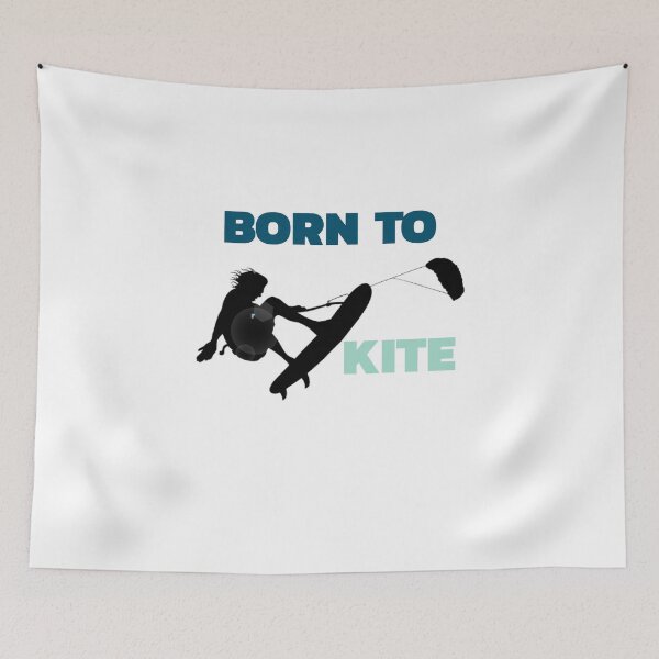 Item preview, Born To Kite forced to work designed and sold by ThinkAndReflect.
