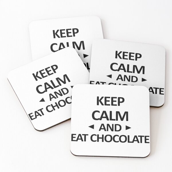 Item preview, Keep Calm And Eat Chocolate designed and sold by askarne.