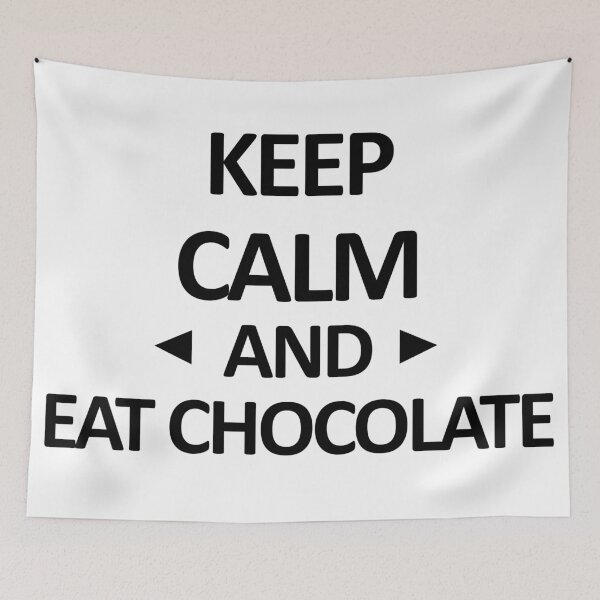 Item preview, Keep Calm And Eat Chocolate designed and sold by askarne.