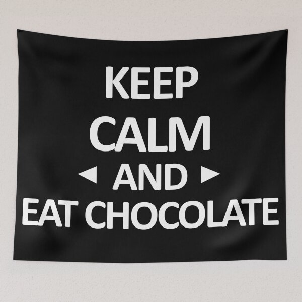 Item preview, Keep Calm And Eat Chocolate designed and sold by askarne.