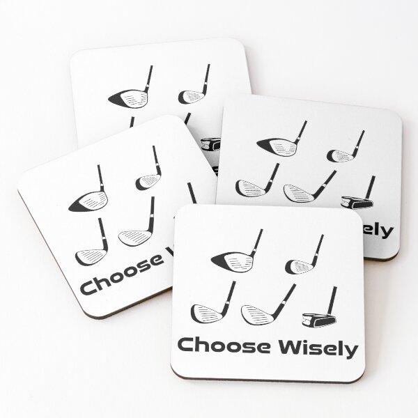 Item preview, Golf Clubs | Golfer | Golf | Choose Wisely | Funny Golf Art | Retirement |  designed and sold by ArtbyPau.