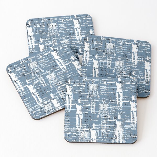 Item preview, Medical Skeleton Blue designed and sold by Tibri Designs.