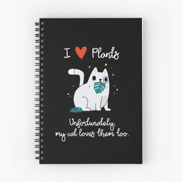 Item preview, I Love Plants - Unfortunately, My Cat Loves Plants Too designed and sold by SeaAndLight.