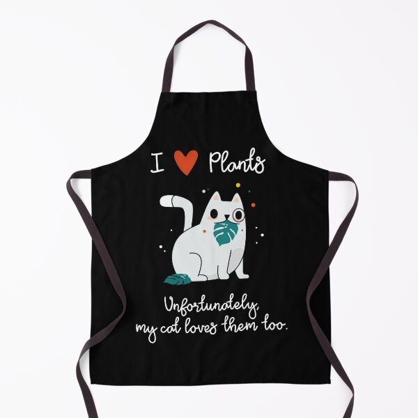 Item preview, I Love Plants - Unfortunately, My Cat Loves Plants Too designed and sold by SeaAndLight.