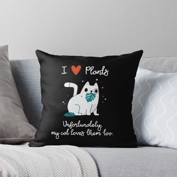 Item preview, I Love Plants - Unfortunately, My Cat Loves Plants Too designed and sold by SeaAndLight.