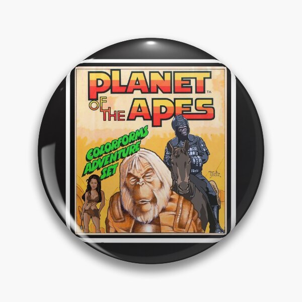 Item preview, New Art Planet of the Apes Colorforms Box designed and sold by SketchyThingz.