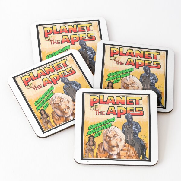 Item preview, New Art Planet of the Apes Colorforms Box designed and sold by SketchyThingz.