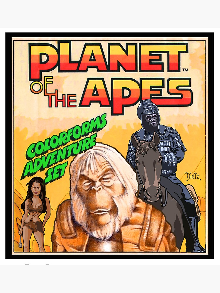 planet of the apes colorforms