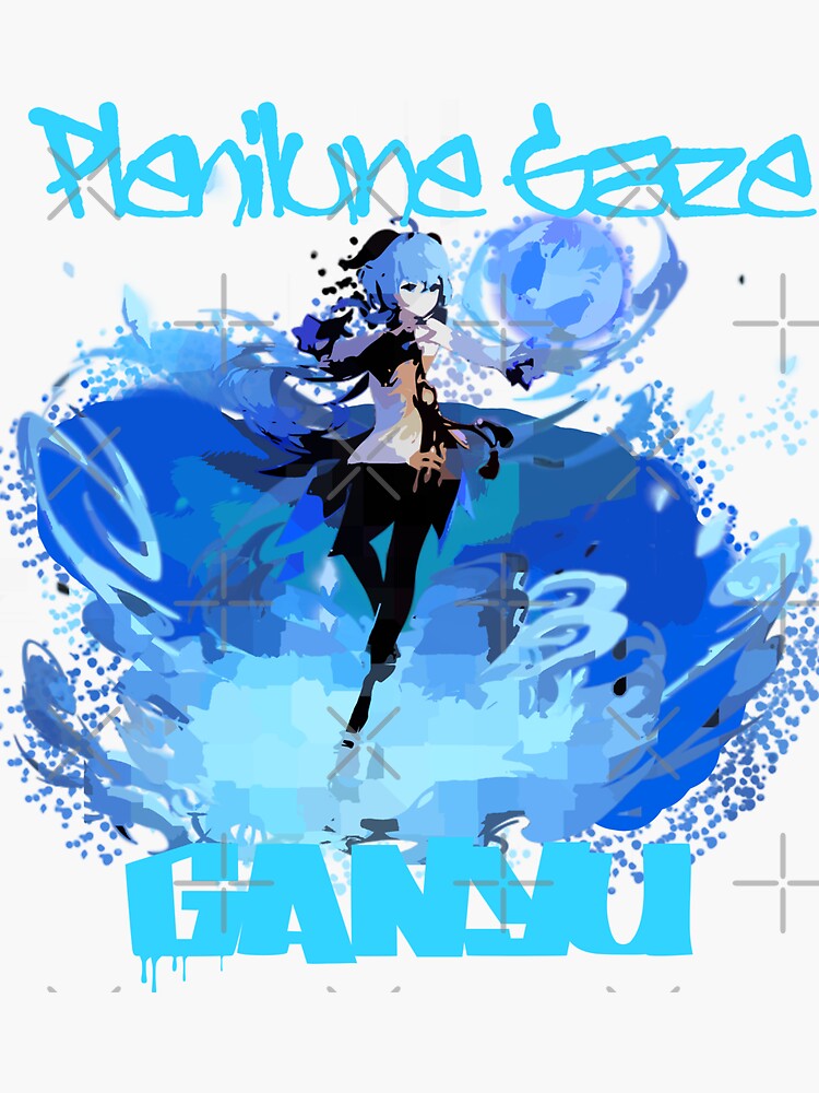 Genshin Impact Ganyu 3 Sticker For Sale By Teyvattailor Redbubble