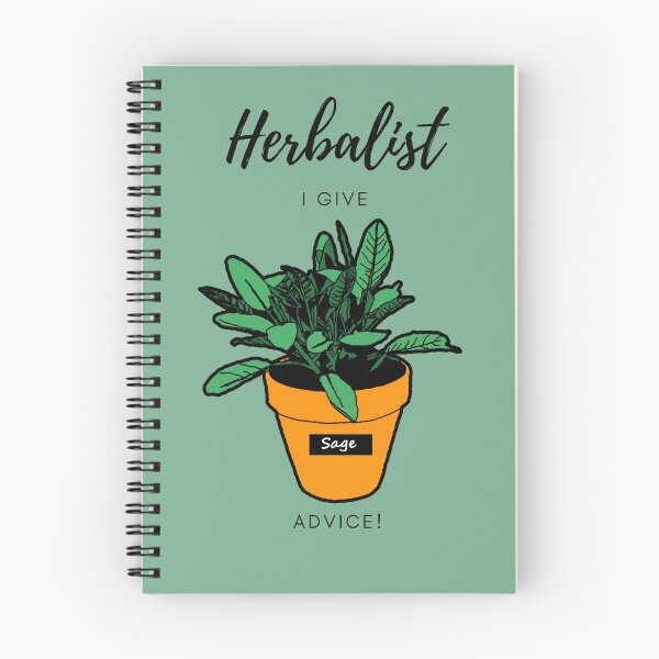 Item preview, Herbalist...I give sage advice #2 designed and sold by BlossomByAnna.