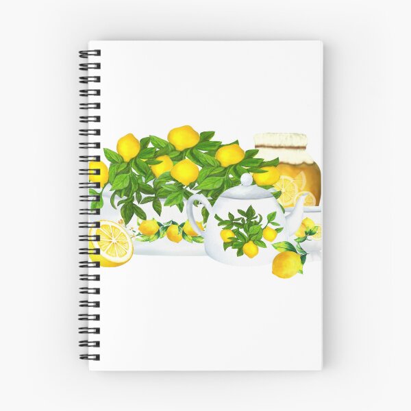 Item preview, Lemon Tea Illustrated Design  designed and sold by ElishaKayne.