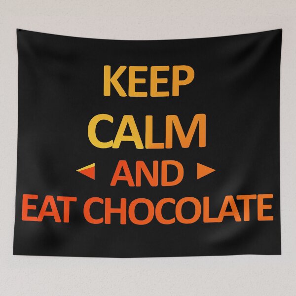 Item preview, Keep Calm And Eat Chocolate designed and sold by askarne.