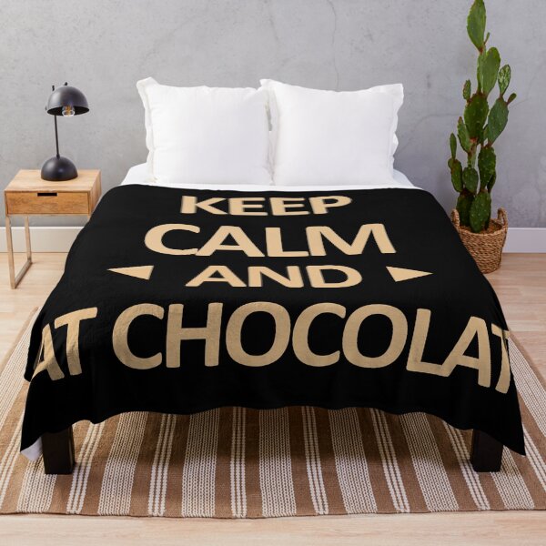 Item preview, Keep Calm And Eat Chocolate designed and sold by askarne.