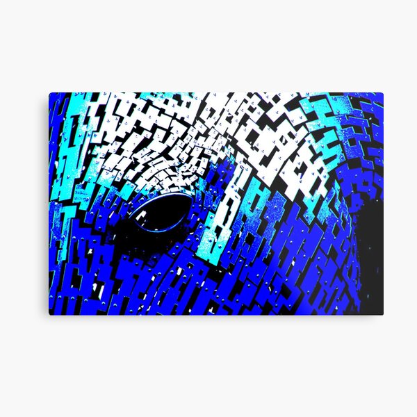 An Eye for Detail Metal Print